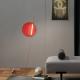 Nordic red LED Floor Lamp Living Modern Minimalist Room Home Creative Decor Standing Lamp(WH-MFL-105)