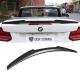 Auto Suspension System Carbon Fiber Rear Wing Trunk Spoiler for BMW 2 Series F22 M2C