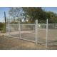 1800mm Tall Tower Fencing , 50m Length Heavy Duty Chain Link Fencing