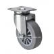 2.5 Bolt Bearing Edl Mini TPE Caster Swivel Plate 26125-53 for Material Transporting