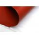 Red Silicone Coated Fiberglass Cloth For Expansion Joint Fireproof Fabric Roll