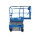 Narrow Body Anti Clamping  Electric Scissor Lift 6m-14m With Emergency Lowering Valve