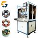 PLC Core Fan Brushless Motor Winding Machine with Flying Fork Accuracy of 0.05 Degree