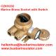 10A/16A marine brasswaterproof rotary switch outlet CZKH201 IP56