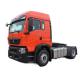 0 km SinoTRUK HOWO TX7 6X4 4X2 6X2 CNG LNG Tractor with Cruise Control and 6 Cylinders