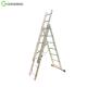 10 Step Aluminium Ladder Corrosion Resistance High Strength