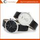062A Your Logo Customized Watch OEM Watch Wholesale Genuine PU Leather Watch Unisex Watch