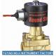 1/4＂Normally Closed Steam Solenoid Valve  , Brass Flange Electronic Solenoid Valve