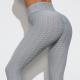 Running Yoga Polyester Spandex Workout Pants Cropped Leggings For Gym