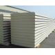 2 Layers Colored Pu Sandwich Panel , Floor / Wall / Ceiling Sandwich Panel