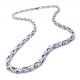 New Fashion Tagor Stainless Steel Jewelry Casting Chain NecklaceS Collection PXN012