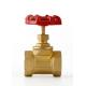 PN16 Threaded Brass Stop Valve Heat Resistant For Water Gas Oil