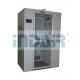 Low Noise Cleanroom Air Shower , Customized Size Portable Air Shower Automatic Blowing