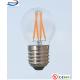 G45 E27 E26 LED bulb light led filament bulb led golf lamp clear glass cover