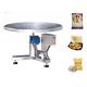 Stainless Steel Food Packing Machine Disc Feeding Table For Pouch Package