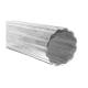 Extruded Fluted Aluminium Tube Profiles Mill Finish 54mm Diameter Heat Tube