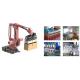 1007 * 720mm Robotic Case Packer , Pick And Place 6 Axis Robot Arm For Case