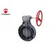 Light Weight Fire Fighting Valves , Plastic Butterfly Valve 300PSI Pressure