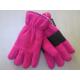 Fleece Gloves--Thinsulate Lining--Girls Winter Gloves for Outside--Unslip Palm--Solid color