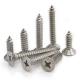 Flat Head Bright Finish Stainless Steel Self Tapping Bolts 3.5 X 10mm - 6.3 X 100mm