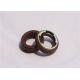 Standard Size Motor Engine Oil Seals , Small Brown Rubber Dust Seal HNR Material