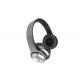 Black Water Resistant Headphones , Waterproof Over Ear Bluetooth Headphones