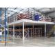 ISO14001 Cold Rolled Steel RMI Shelf Pallet Rack Supported Mezzanine