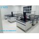 Laboratory furniture lab table island wrok bench with sink table