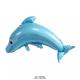 Wholesal Hot sale cartoon dolphin party foil helium balloons for birthday or festival