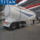 TITAN 32/35 cbm fly ash cement powder tanker tankers for sale