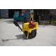 Double Wheel Pavement 450mm Walking Road Roller For Construction