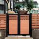 High Privacy WPC Gate Panel Sturdy Custom WPC Panel Board ISO