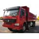 Sinotruk Howo Tipper Dump Truck Heavy Duty 8x4 Front / Bottom Dump Type