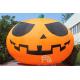 Giant Inflatable Pumpkin Ghost With Black Cat Outdoor Scary Props Halloween Decorations