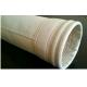 High Strength High Temperature 550gsm PPS Filter Bags With PTFE Membrane For Cement Industry