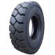 28x9-15 Solid Rubber Forklift Tires 698x698x205mm Size Black Colour