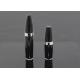 Black And Silver Airless Cosmetic Packaging Bottles Plastic 10 Ml