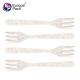 New arrival disposable biodegradable 3.7 cute wheat straw fork