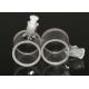 Chemistry Reusable Quartz Glass Products Fused Bonding 5mm Mouth Diamter