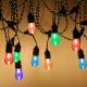 Waterproof E27 24ft 45ft Multicolor Bulb String Lights Edison Filament Bulb