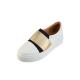 White Loafers Leather Hiking Shoes With Soft Cow Leather Upper