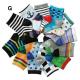 Anti-slip knitted colorful design breathable terry cotton boys socks
