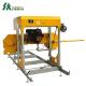 Portable Sawmill Trailer Cutting Machine for Precision Wood Cutting on Jerry Sawmill