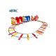Indoor Outdoor Playground Kids Ride On Train Electronic Track My Train 5 Seats