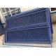 H6’/1830mm*W9.5’/2900mm weld infill mesh2*4*9ga/3.60mm temporary construction fence panels powder coated blue