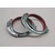 Zinc Plated Carbon Steel 100mm Quick Release Tube Clamp