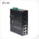 Industrial POE Switch 6 PoE 3 SFP IEEE 802.3at Din Rail Mounted