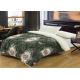 Customized Color Winter Quilt Sets Straight / Oblong Shape With ISO9001 Certificated