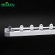 0.7-4.5m Aluminium Alloy Ajustbale Curtain Rod Curtain Rail Extendable Curtain Track