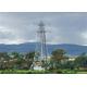 Hot-Dip Galvanizing Mobile Angle-steel Telecom Tower For Communication With